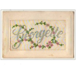 n°10102 - Carte Brodée -...