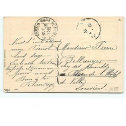 n°11799 - Carte Fantaisie Gaufrée - Mille bons baisers - Enfants