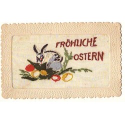 n°24653 - Carte Brodée -...