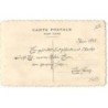 n°24653 - Carte Brodée - Fröhliche Ostern - Lapin au milieu d'oeufs