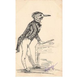 n°24671 - Carte dessinée -...