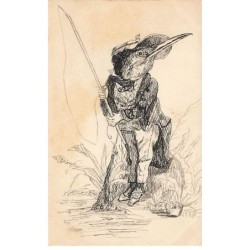 n°24673 - Carte dessinée -...