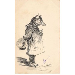 n°24675 - Carte dessinée -...