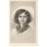 n°24691 - Fantaisie - Portrait d'une jeune fille