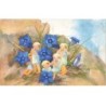 n°24708 - Illustrateur - Mili Weber - Enfants au milieu de fleurs bleues