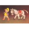 n°24709 - Illustrateur - E. Colombo - Jockey tenant son cheval