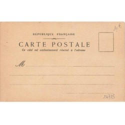 n°24715 - Carte Peinte à la Main - ED - Chien de chasse à l'arrêt devant des canards s'envolant