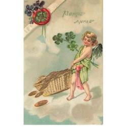 n°24722 - Carte Gaufrée -...