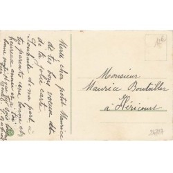 n°24727 - Marie Flatscher - Bonne Année - Fillette portant un panier rempli de fleurs
