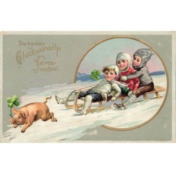 n°24732 - Carte Gaufrée -...