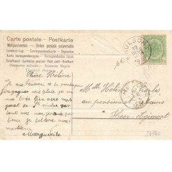 n°24740 - Carte Gaufrée - Heureux Noël - Anges priant