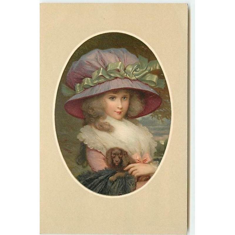 n°11826 - MM Vienne n°5590 - M. Munk - Jeune femme portant un chiot