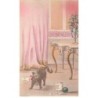 n°24745 - Animaux - Chat noir près d'un objet cassé