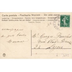 n°24779 - Mes meilleurs voeux pour la nouvelle année - Boulanger avec des pains - 1909