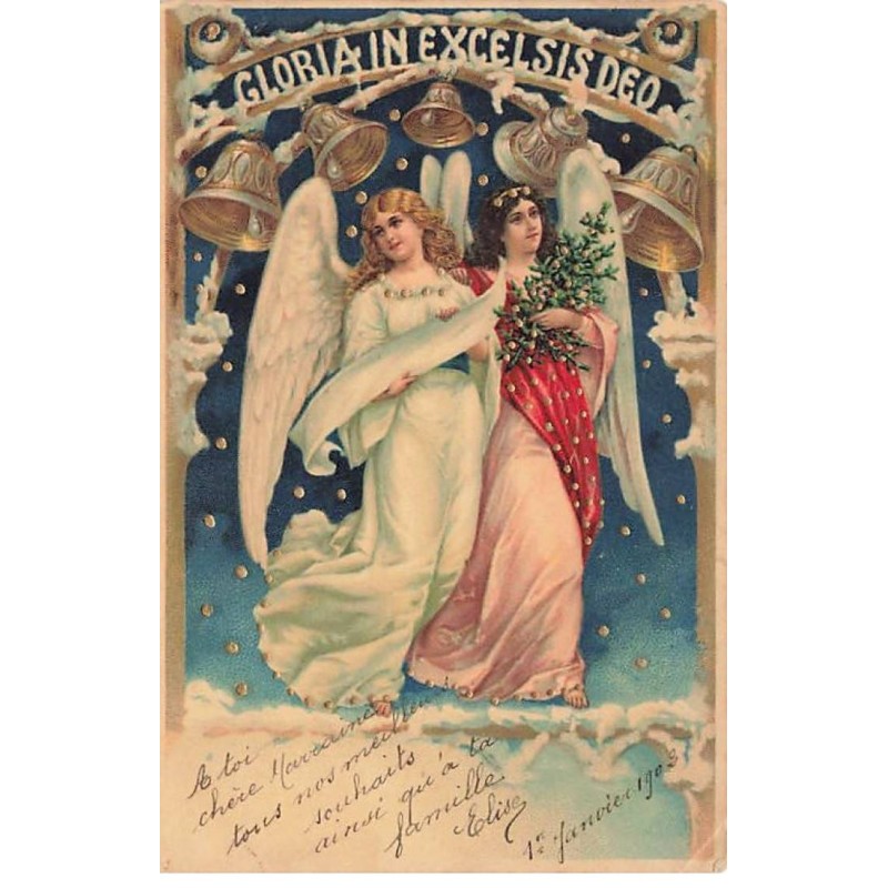 n°24789 - Ange - Gloria in Excelsis Deo - Anges Gardiens