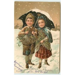 n°11839 - Carte Gaufrée -...