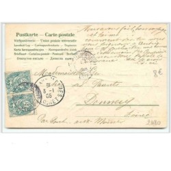 n°2480 - Carte  Gaufrée - Bonne Fête - Musiciens