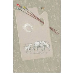 n°24800 - Carte Gaufrée -...