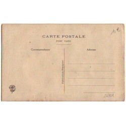 n°24801 - Carte Brodée - 1er Avril - Poisson et Violettes