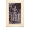 n°11853 - Carte Tissée Soie - Jeanne d'Arc - Ingres