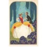 n°24834 - Fantaisie - Couple flirtant dans un bois