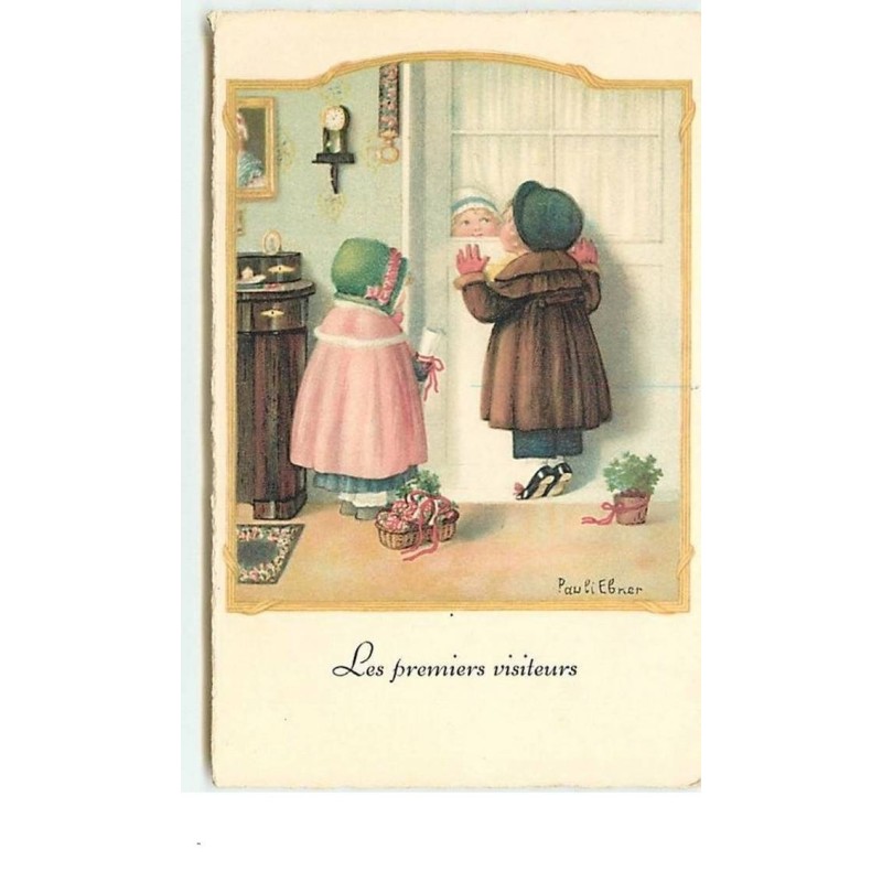 n°11859 - P. Ebner - Les premiers visiteurs