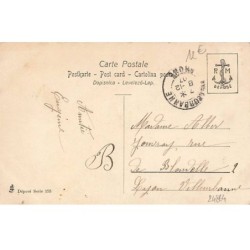 n°24864 - Nouvel An - R. Auer - Jeune femme tenant du houx