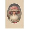 n°24868 - Illustrateur MM Vienne n°559 - Jeune femme portant un chapeau rose