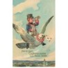 n°24881 - Nouvel An - Herzlichen Glückwunsch zum Neuen Jahre - Ange sur le dos d'une colombe