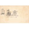 n°24907 - Carte dessinée à l'encre de chine - MB - La Poule aux oeufs d'Or
