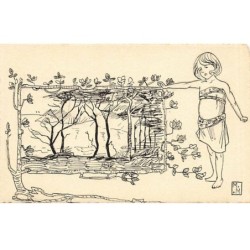 n°24908 - Carte dessinée à...