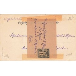 n°24909 - Carte dessinée à l'encre de chine - Marie - Oiseau Habillé les mains dans le dos