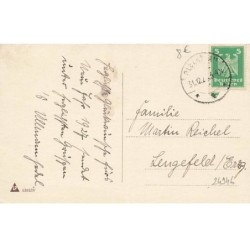 n°24946 - Carte Fantaisie - Style Ebner - Enfants et cochon en laisse