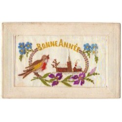 n°24951 - Carte Brodée -...
