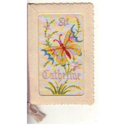 n°24953 - Carte Brodée -...