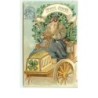 n°11886 - Carte Gaufrée - Bonne Année - Homme au volant d'une voiture