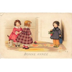 n°24984 - Carte Gaufrée -...