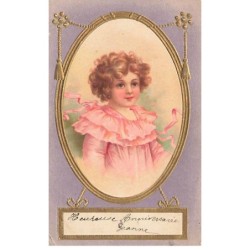 n°24997 - Carte Gaufrée -...