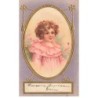 n°24997 - Carte Gaufrée - Fantaisie - Clapsaddle - Fillette dans un médaillon