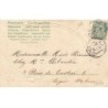 n°24997 - Carte Gaufrée - Fantaisie - Clapsaddle - Fillette dans un médaillon