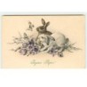 n°11890 - MM Vienne n°520 - Joyeuses Pâques - Lapins et papillons
