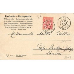 n°25017 - Carte Illustrateur - Style Bottaro - Femme avec ombrelle fermée
