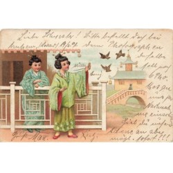 n°25040 - Carte Fantaisie...