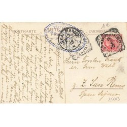 n°25043 - Carte Fantaisie - Flatscher - Enfants buvant en haut d'un Montagne