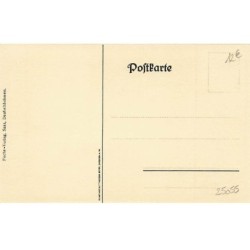 n°25055 - Illustrateur - R.F. - Homme se promenant sur des skis de fond