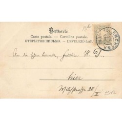 n°25062 - Nouvel An - Prosit Neujahr - Ange à califourchon sur un cochon en jouet