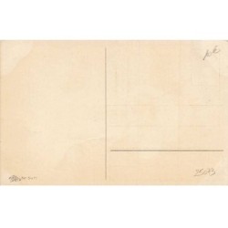 n°25073 - Nouvel An - Die besten Wünsche Zum Neuen Jahre - Bonhomme de neige militaire portant un fusil et des trèfles