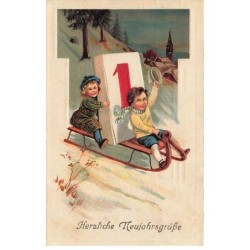 n°25076 - Carte Gaufrée -...