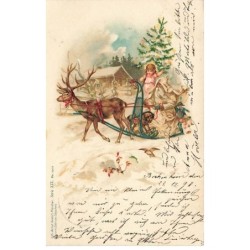 n°25091 - Père Noël et un...