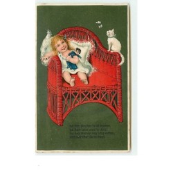 n°11897 - Carte Gaufrée -...